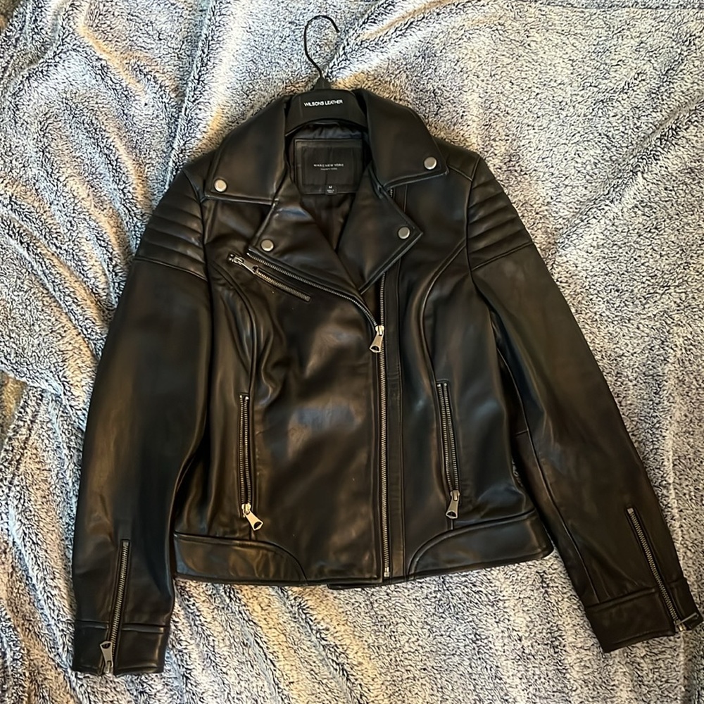 Andrew Marc Women’s Moto Jacket